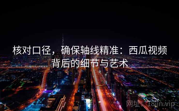核对口径，确保轴线精准：西瓜视频背后的细节与艺术  第2张
