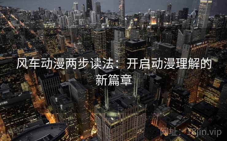 风车动漫两步读法:开启动漫理解的新篇章